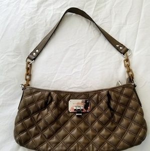 Dana Buchman small vegan leather shoulder bag